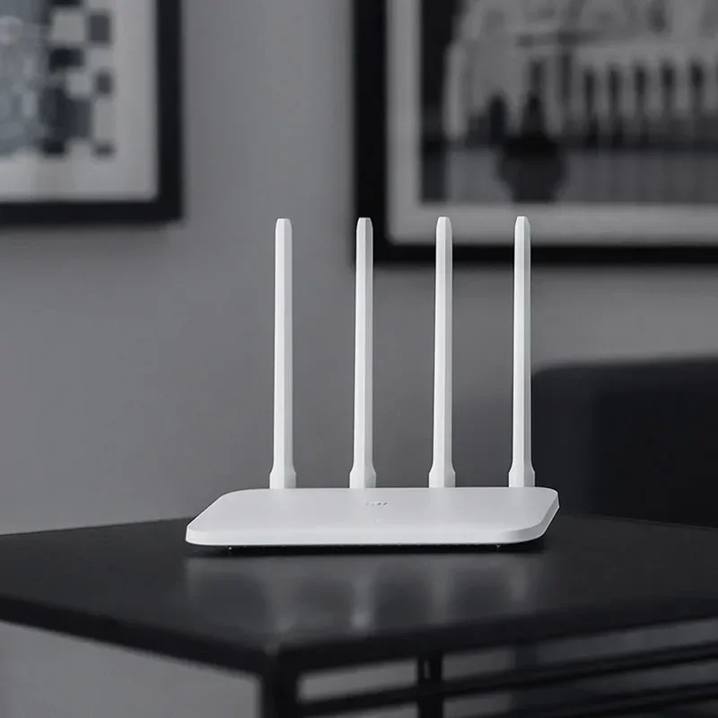 جديد Xiaomi Mi WIFI Router 4C Roteador APP Control 64 RAM 802.11 b/g/n 2.4G 300Mbps 4 هوائيات أجهزة التوجيه اللاسلكية مكرر