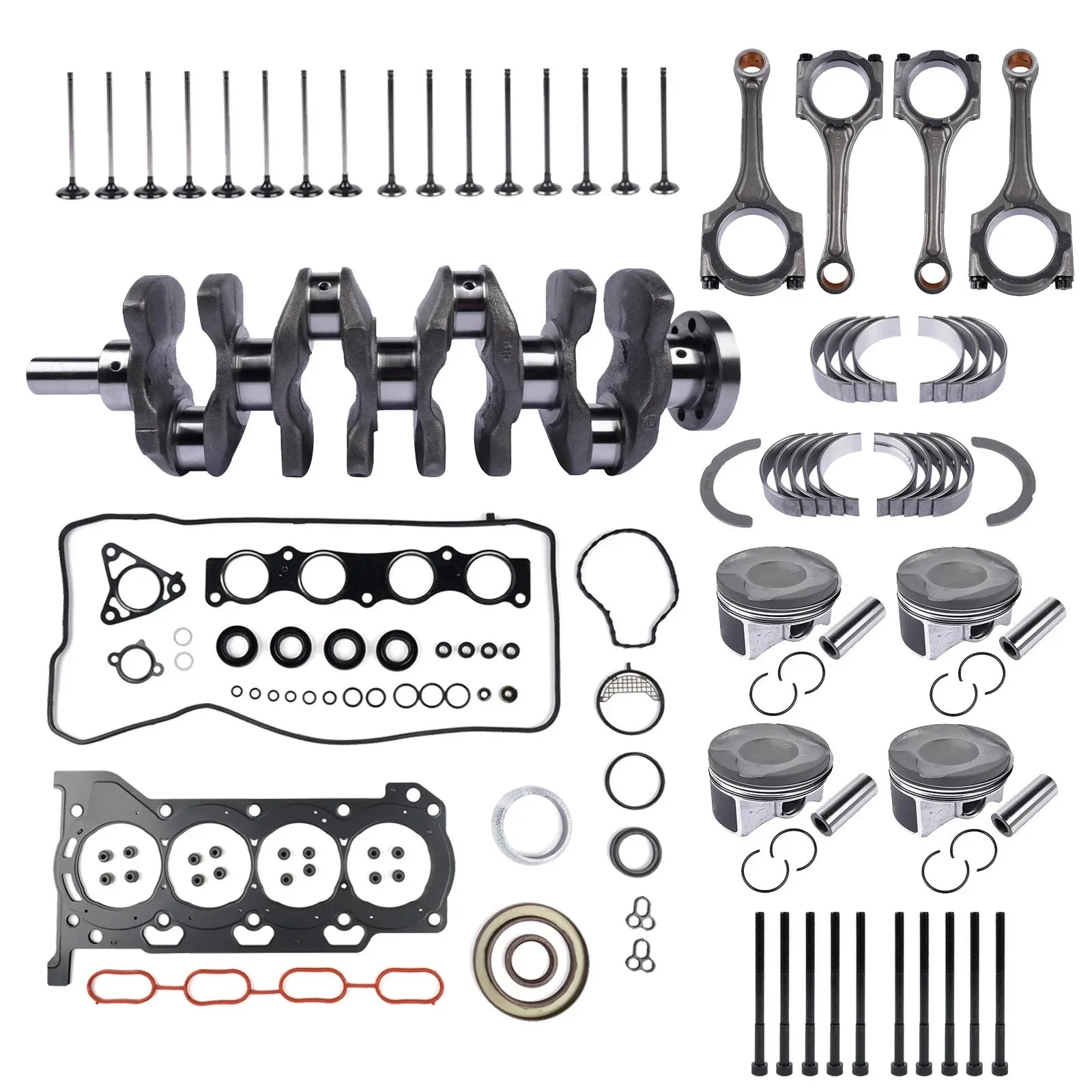 AP01 Engine Rebuild Kit for Lexus CT200h Toyota Corolla Verso 1.8L 2ZR-FE / 2ZR-FXE 13401-37021