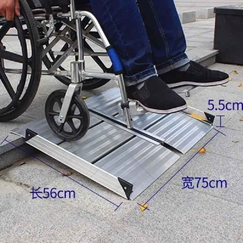 Slope Disabled Upper Elderly Board Unloading Ramp Folding Wheelchair Up and Down Access Accessible Car Door Steps Stairs
