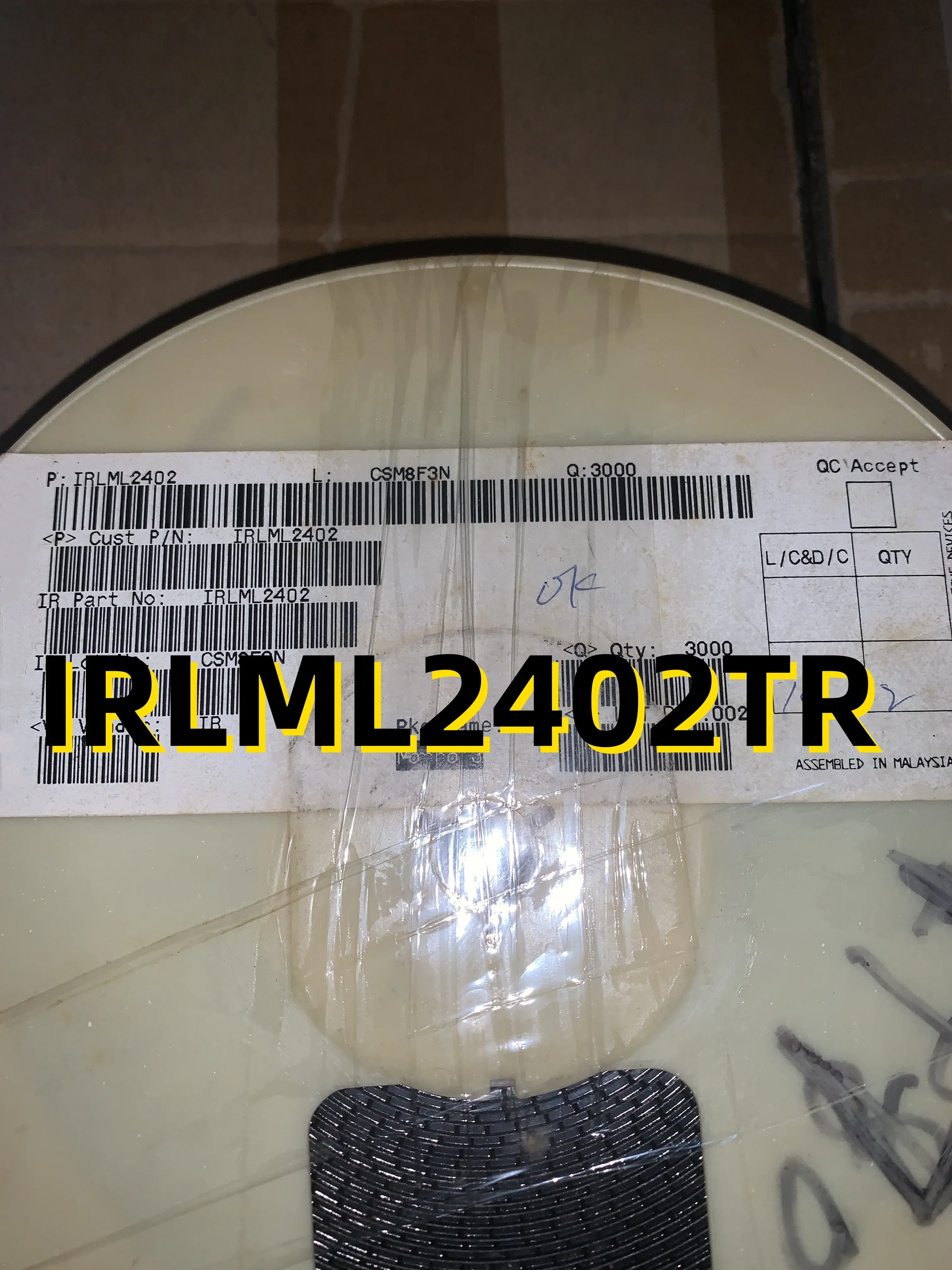 10pcs IRLML2402TR