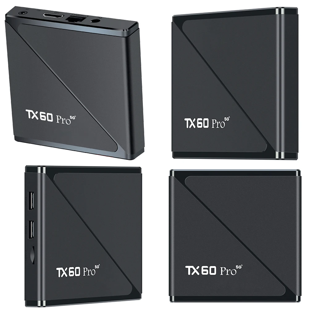 

ТВ-приставка TX60 PRO с пультом дистанционного управления, двухдиапазонным Wi-Fi 2.4G/5G, Android, медиаплеер для дома, AI Voice, Smart TV Box