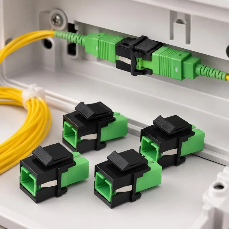 5/1PCS Fiber Optic Connector Adapter SC/UPC SM Flange Singlemode Simplex SC-SC APC FC UPC Coupler Special Wholesale Network Plug