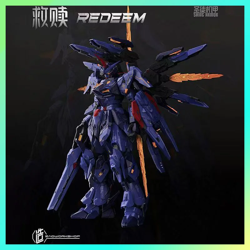 

IN STOCK ZAOWORKSHOP Redemption Saint Mecha Skeleton Domestic Creation Assembly Model Mecha Assembled model kit Movable mecha