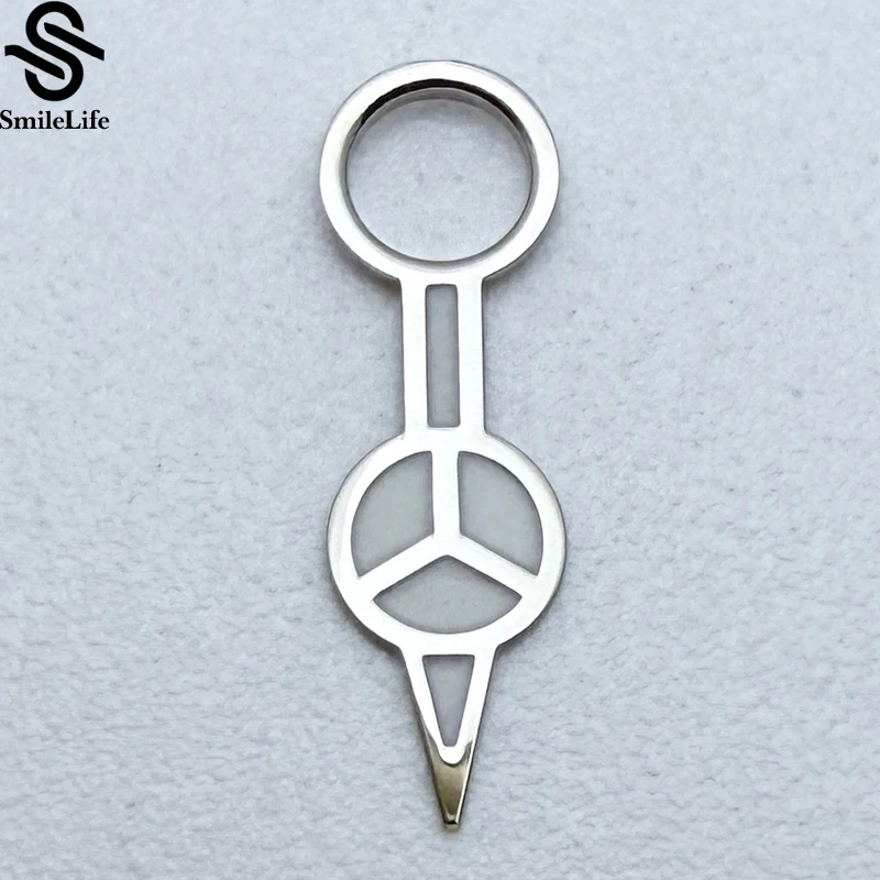 SmileLife NH34 GMT Green Luminous Watch Hands Silver Gold Rose Gold Hands