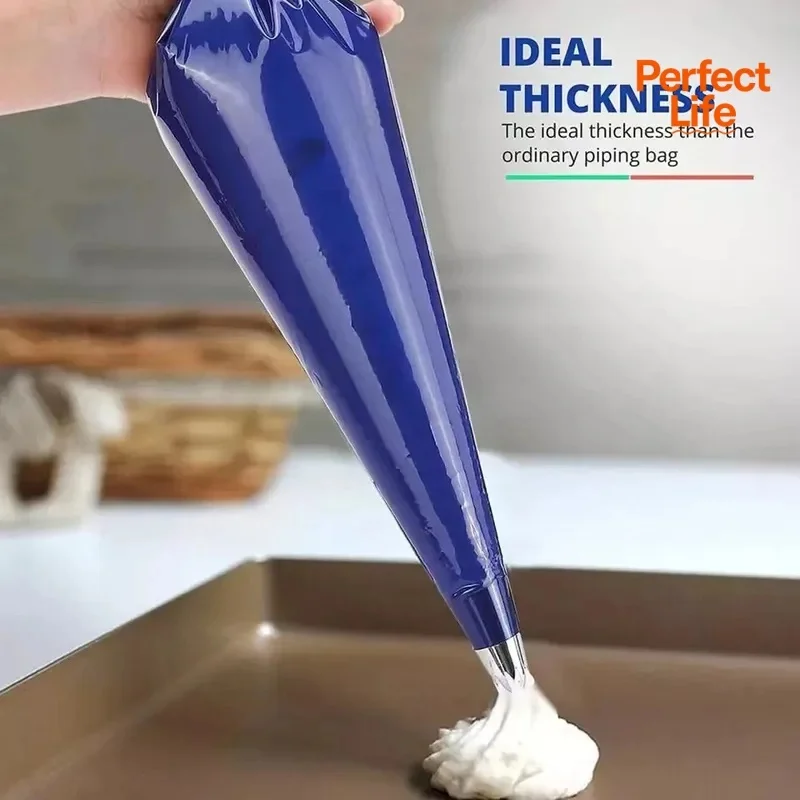 1Pcs Blue astry Bags Disposable Icing Thick Piping Bag Baking Accessories and Tools Cake Baking Tool Patisserie Professionnel