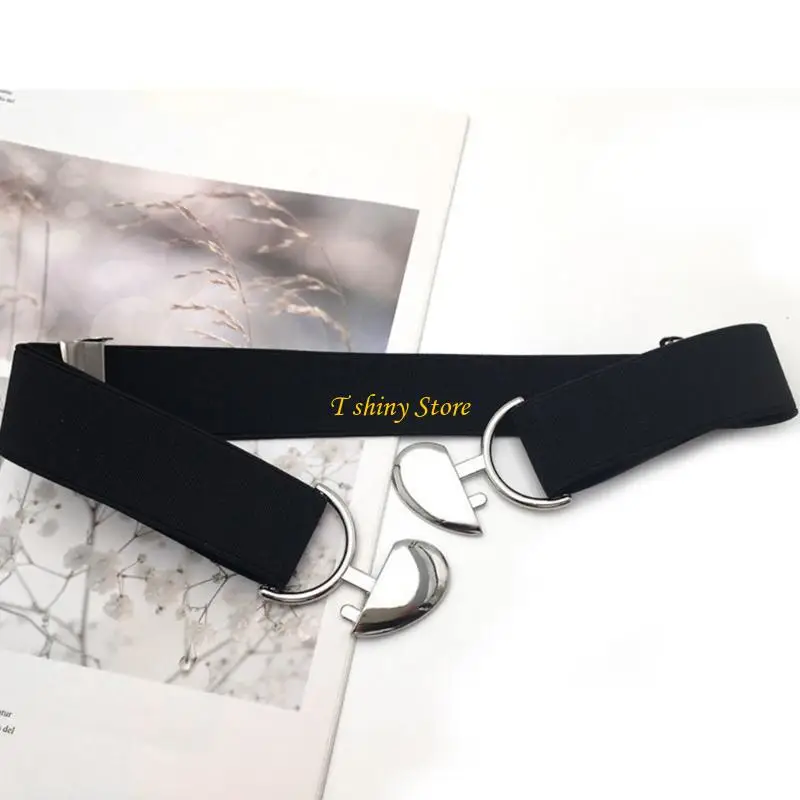 

N58F регулируемый эластичный эластичный ремень, невидимый ремень для женщин, джинсов, брюк, брюк, N58F