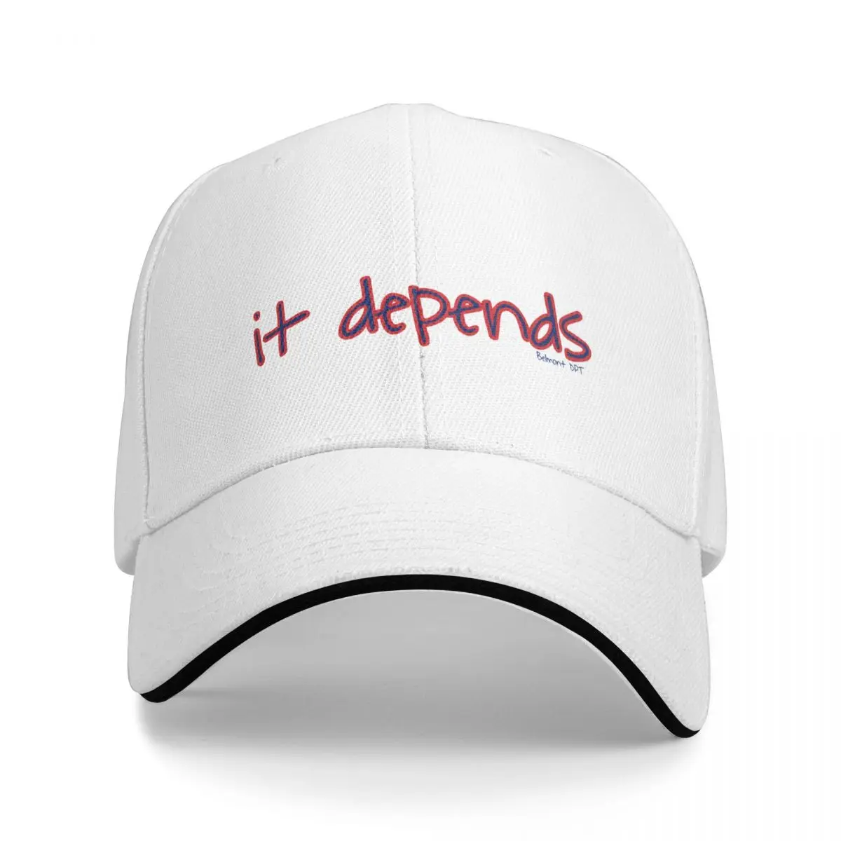 “It depends…” Baseball Cap tea Hat Dropshipping Beach Outing Caps For Men Women's