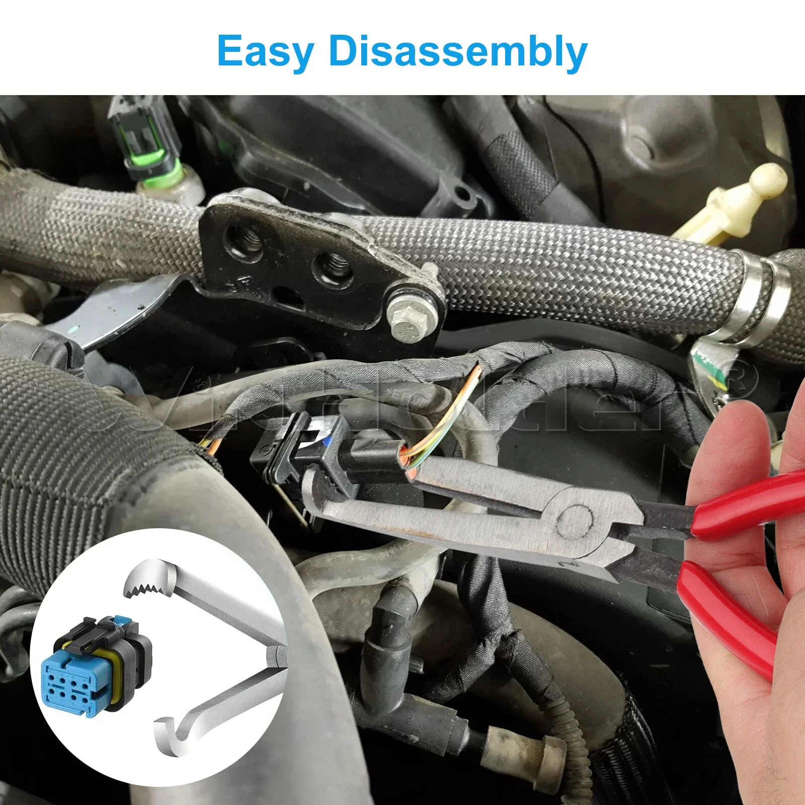 Workshop Tools Online - 2PCS Electrical Disconnect Plier Connector Separator