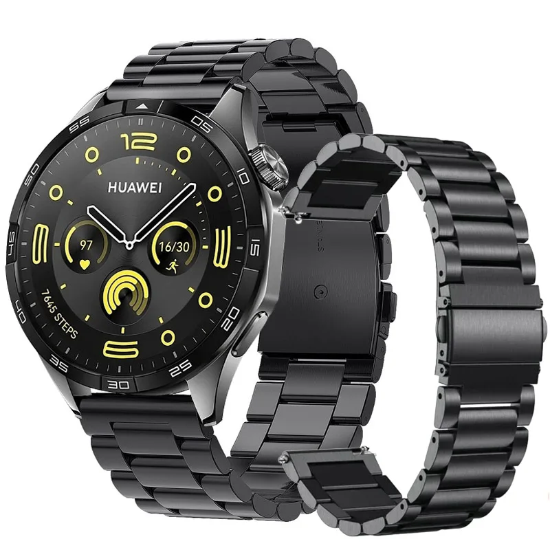 20mm 22mm Metal Strap for COLMI P71 P73 P81 P76 P21 V72 V73 V69 C8 C81 i28 Huawei Watch GT 5 Stainless Steel Bracelet Wristband