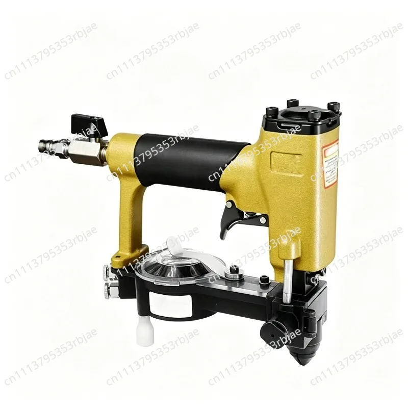 For Pneumatic Auto Feed Stapler Upholstery Staple Gun for Sofa Furniture Decoration Nailer Tack Nailer 14-19mm 1/4 Inch NPT