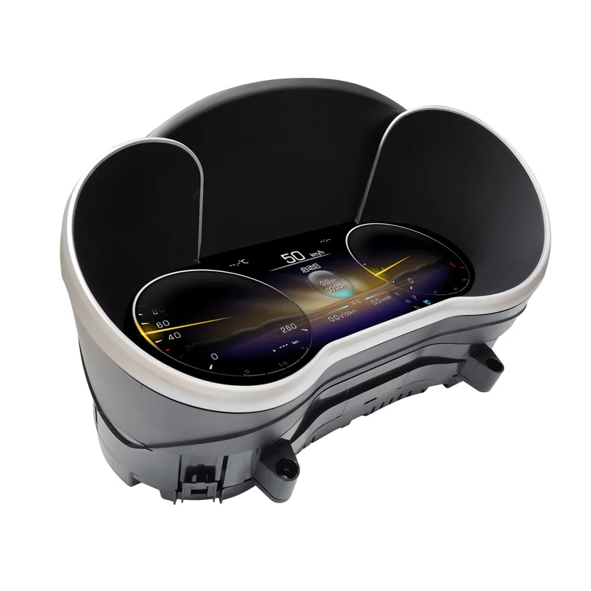 

Car Accessories 12.3" Car Upgrade Digital Cluster Instrument for W205 GLC X253 Support Show Carplay Camera