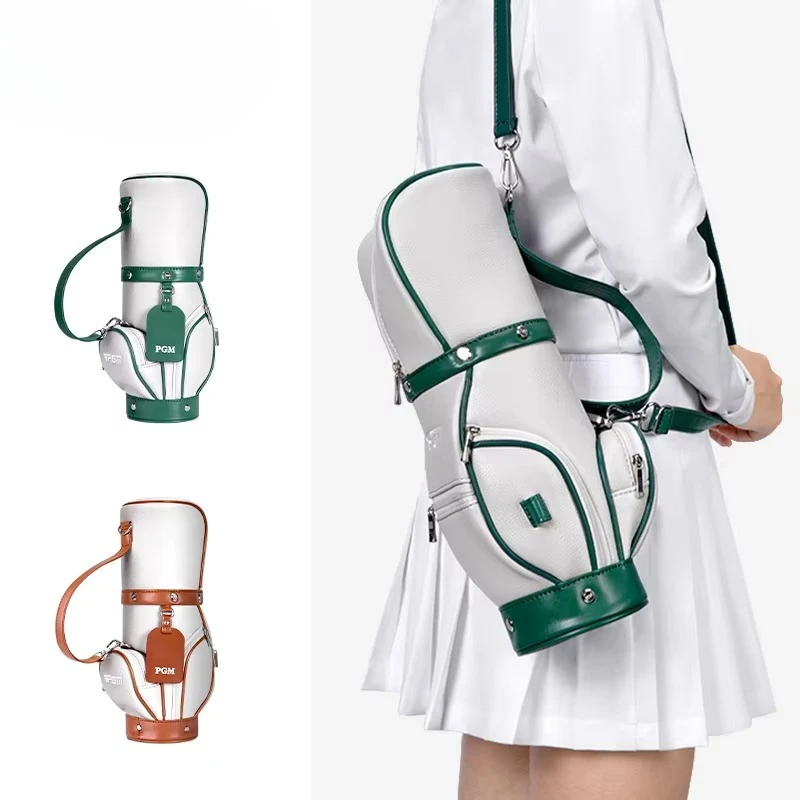 Wholesale Custom Mini Luxury Ladies Golf Bag  Lightweight Waterproof PU Leather Hand Carry Bag for Women Luxury Golf Bag