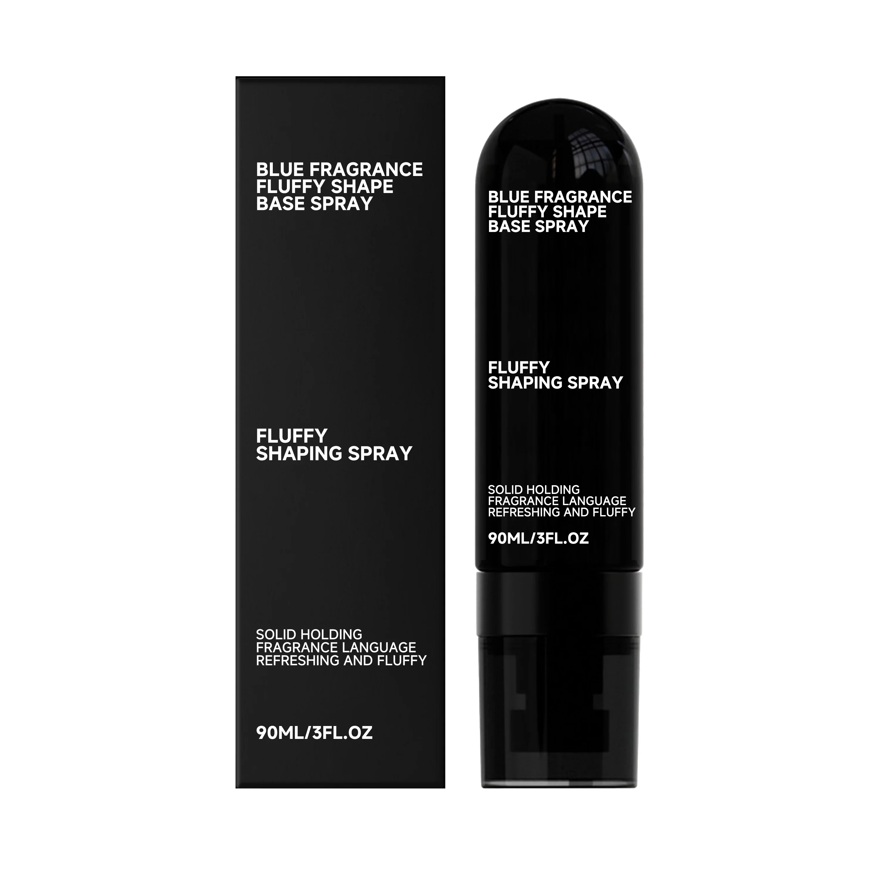 Fluffy Hair Styling Spray Effortless Natural Lift Long-Lasting Strong Hold Bouncy Hairs Humidity-Resistant Hair Thickening Mist