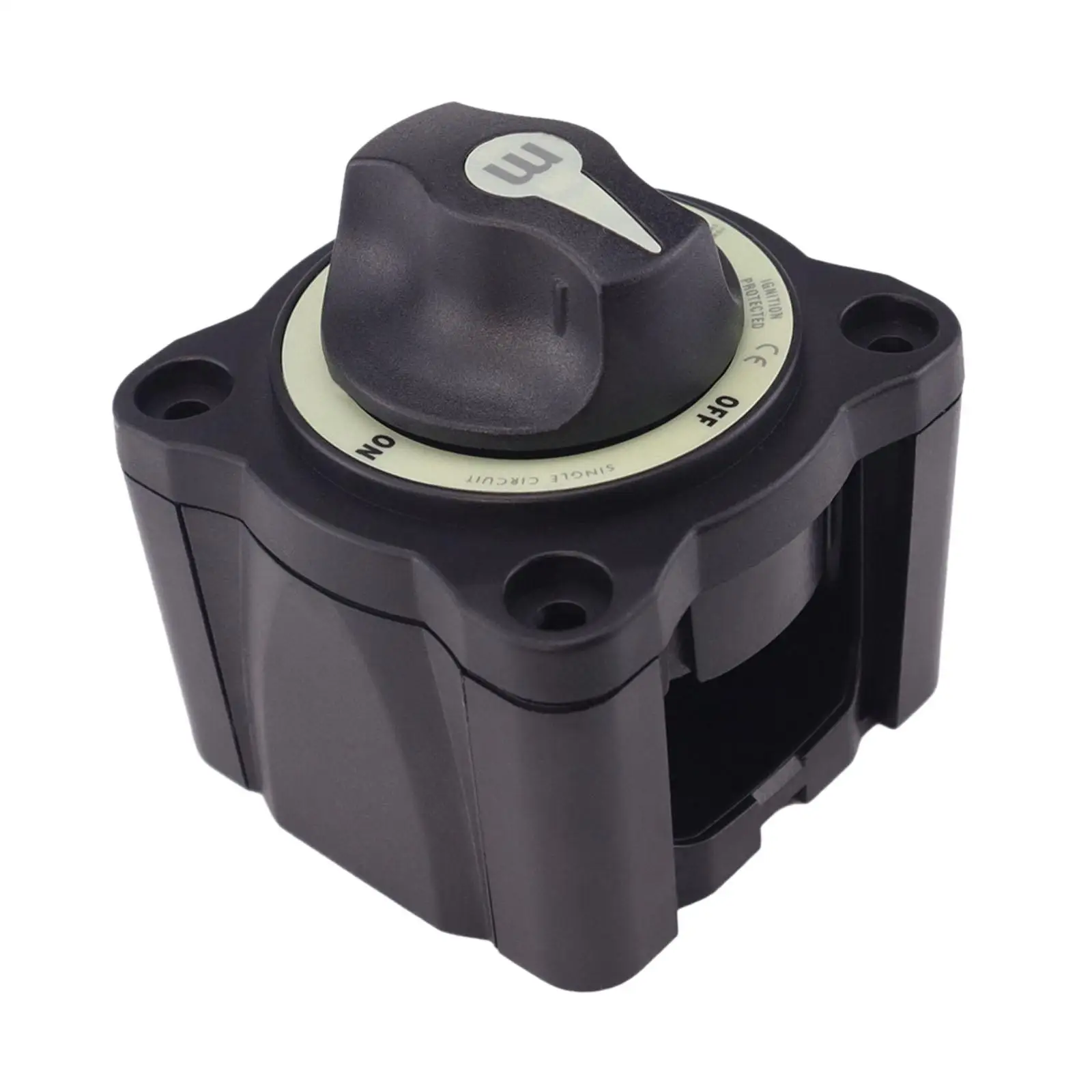 Battery on Off Disconnect Switch 300A Ignition protected Accessories Easy Installation Cutoff Switch for Boats RV Cars