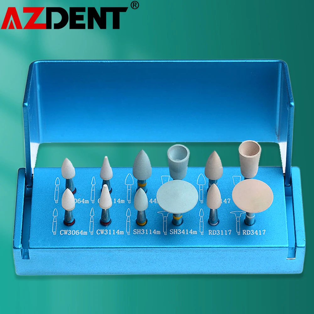 Azdent Dental Composite Resin Polishing Kit For Dental Clinic Low Speed Handpiece