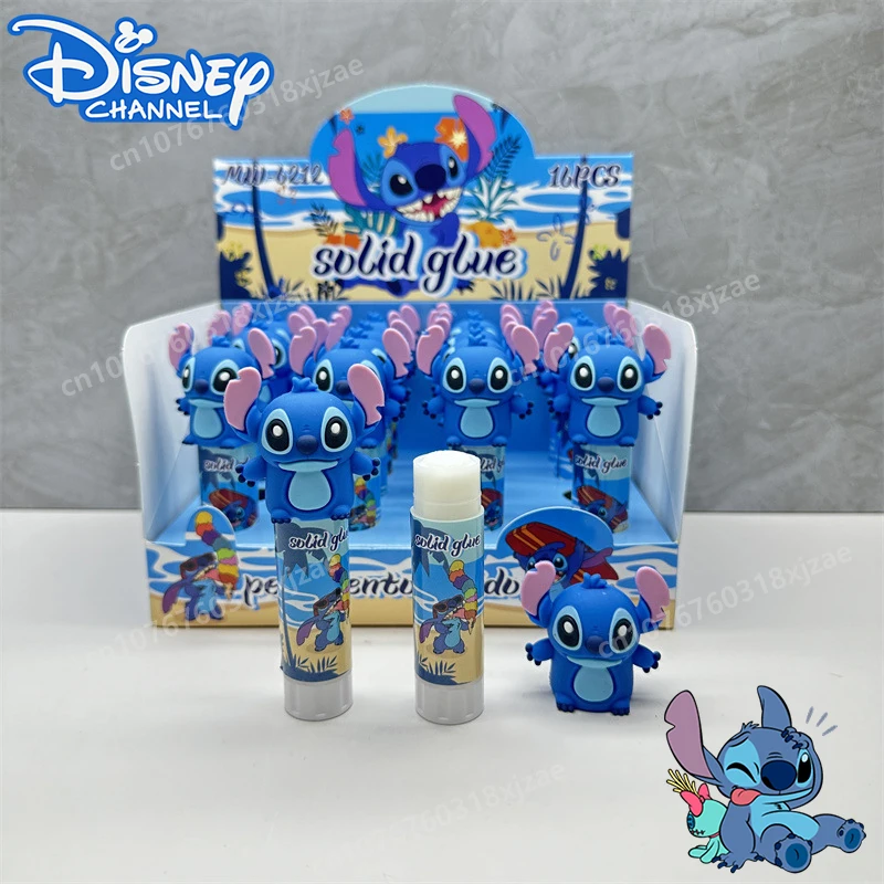 

Клей «сделай сам» из мультфильма «диснеевские ститчи», сплошной клей, вращающийся Прочный, для творчества, Канцтовары, подарок для студентов, школьные принадлежности, 2024