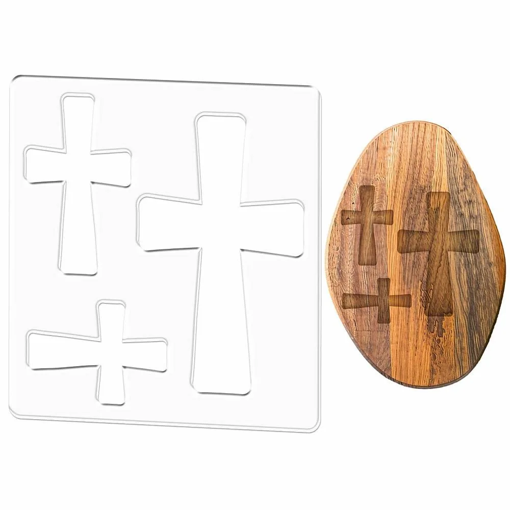 

Acrylic Templates for Craft Supplies Square Cross 200x200x5mm