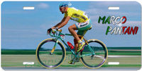 MARCO PANTANI cycling Metal Sign 6x12 inches