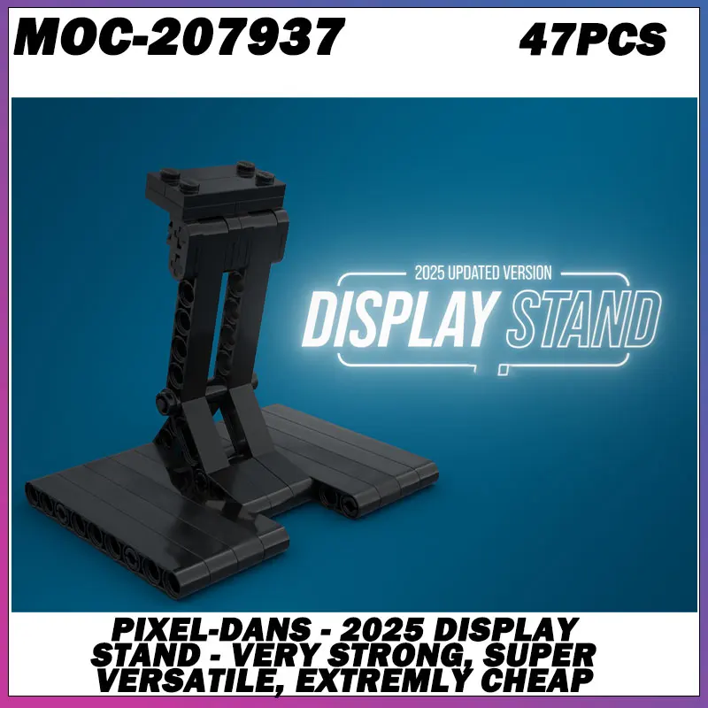 

Строительный блок MOC, космическая война, серия 2025, стенд, креативная кирпичная модель, образовательная игрушка, подарки на день рождения, 47 шт.