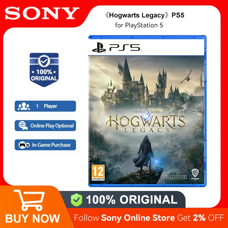 Sony PlayStation 5 Hogwarts Legacy Game Disc PS5 Hogwarts Legacy New Release Sony PS5 Hogwarts Legacy for Sony PS5 PlayStation 5