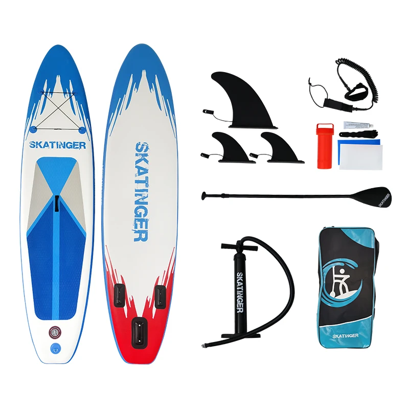 Skatinger Paddle Board aufblasbares Stand-Up Paddle Board Kit Hochwertiges aufblasbares Paddle Board