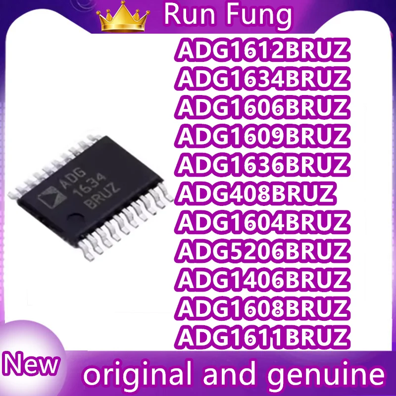 

ADG1406BRUZ ADG1604BRUZ ADG1606BRUZ ADG1608BRUZ ADG1609BRUZ ADG1611BRUZ ADG1612BRUZ ADG1634BRUZ 1636BRUZ 408BRUZ 5206BRUZ 1 шт.