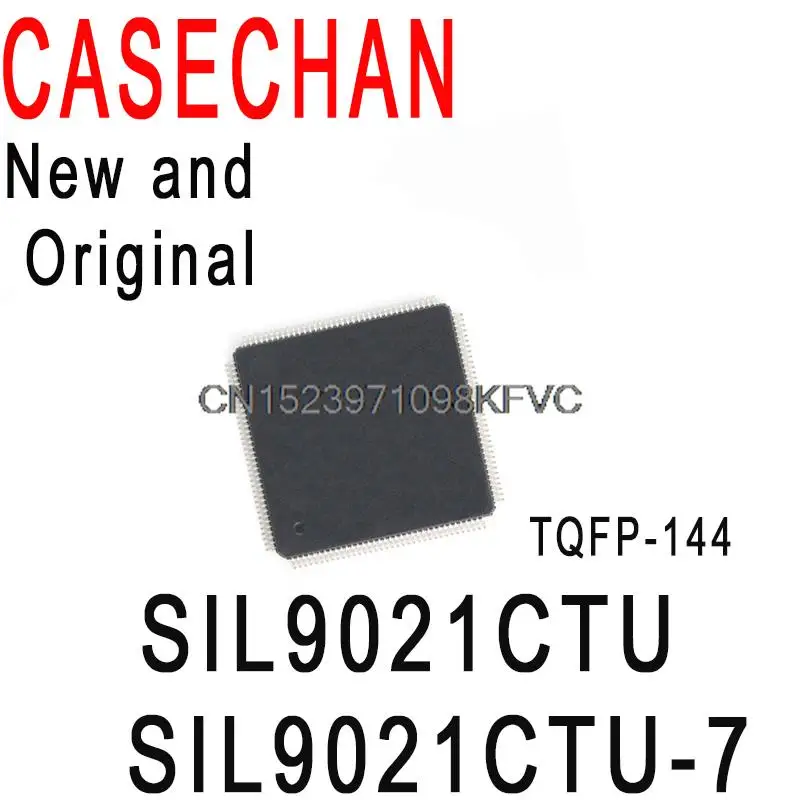 1 adet yeni ve orijinal sii9021ctu'da SII9021CTU-7 TQFP-144 SMD LCD ekran çip yeni stok sil9021ctu'da SIL9021CTU-7