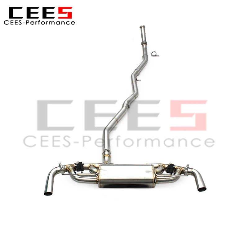 CEES Catback Exhaust for Mercedes-Benz GLE450 Coupe W167 3.0T 2020-2024 Racing Stainless Steel Exhaust Pipe Valve System