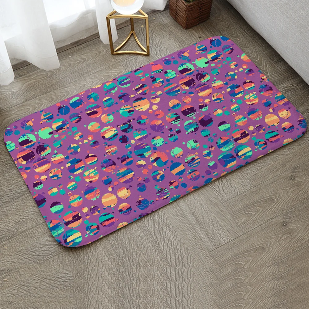 Cute Carpet for Home Entrance Irregular Pattern Customized Kitchen Floor Mat Room Bath Rug Carpets Bathroom Mats Welcome Offers