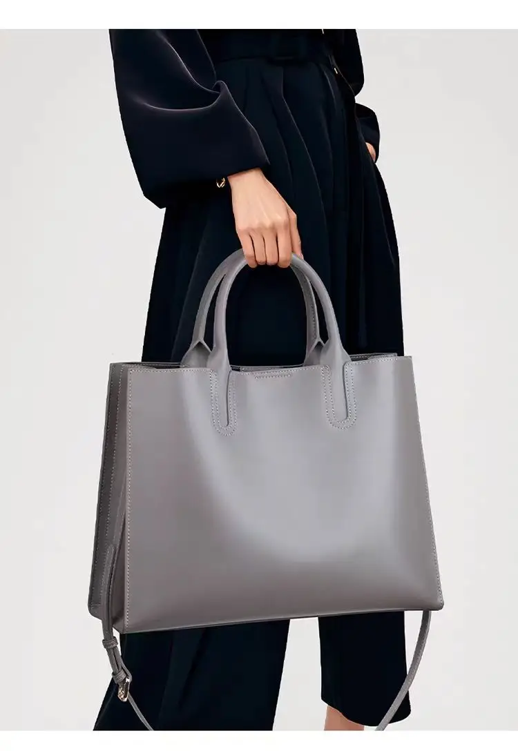 Luxe draagtas voor dames, echt leer, driedimensionaal ontwerp, zachte crossbodytas voor stijlvolle opslag