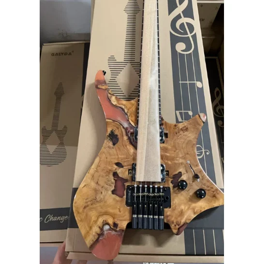 High-end Headless Electric Guitar Instruments Rock Instruments & Accessories String Instruments