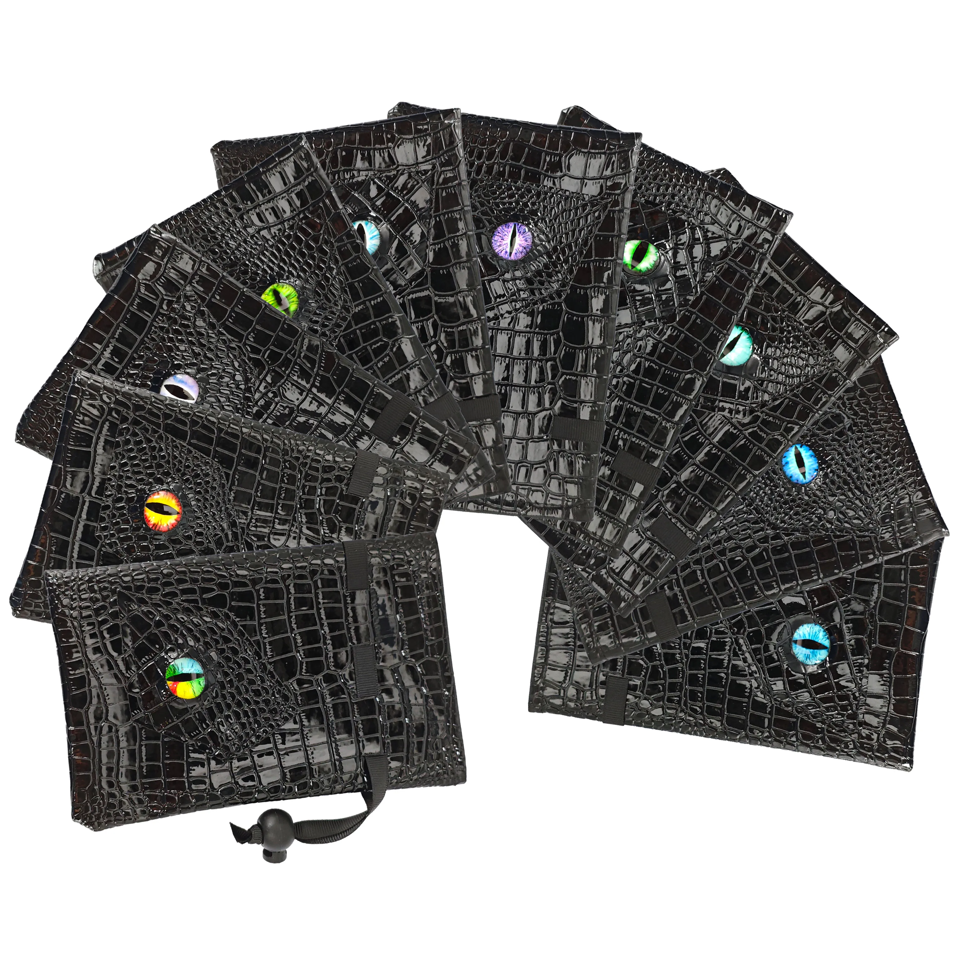 5Pcs/set Random Color Dragon Eye Dice Bag Storage D&D Dice Accessories for Dungeons and Dragons RPG Games Entertainment Toys