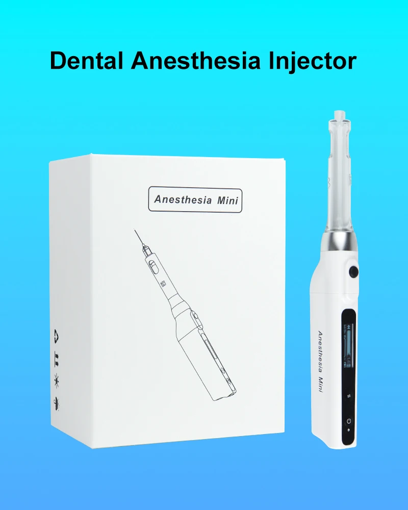 VVDental Anästhesie-Spritzenstift mit LCD-Display, Rücksaugfunktion, schmerzfreie Lokalanästhesie, Werkzeug für Zahnkliniken – Detail 1