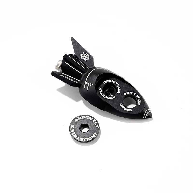 ARDENTLY 2PCS Bicycle Chain Tensioner Adjuster Fixed Gear Bike CNC Aluminum Alloy Chain Adjuster Pull Tight Screw Bolts Cycling