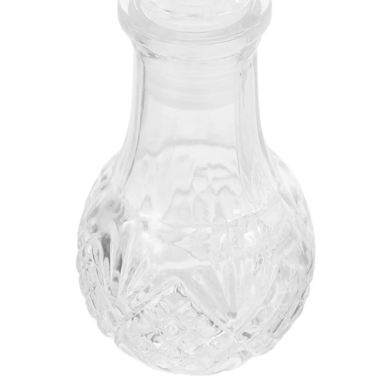 6Pcs 50Ml Transparent Glass Wine Decanter Bottles for Sampling Decanting Aerating Spirits Whiskey Vodka Brandy with Elegant