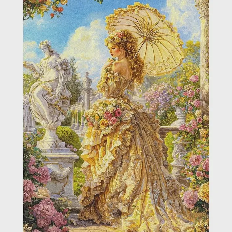 Diamond Painting Elegant And Noble Woman Diamond Mosaic Handmade Art Exquisite Creative Gift Home Decoration