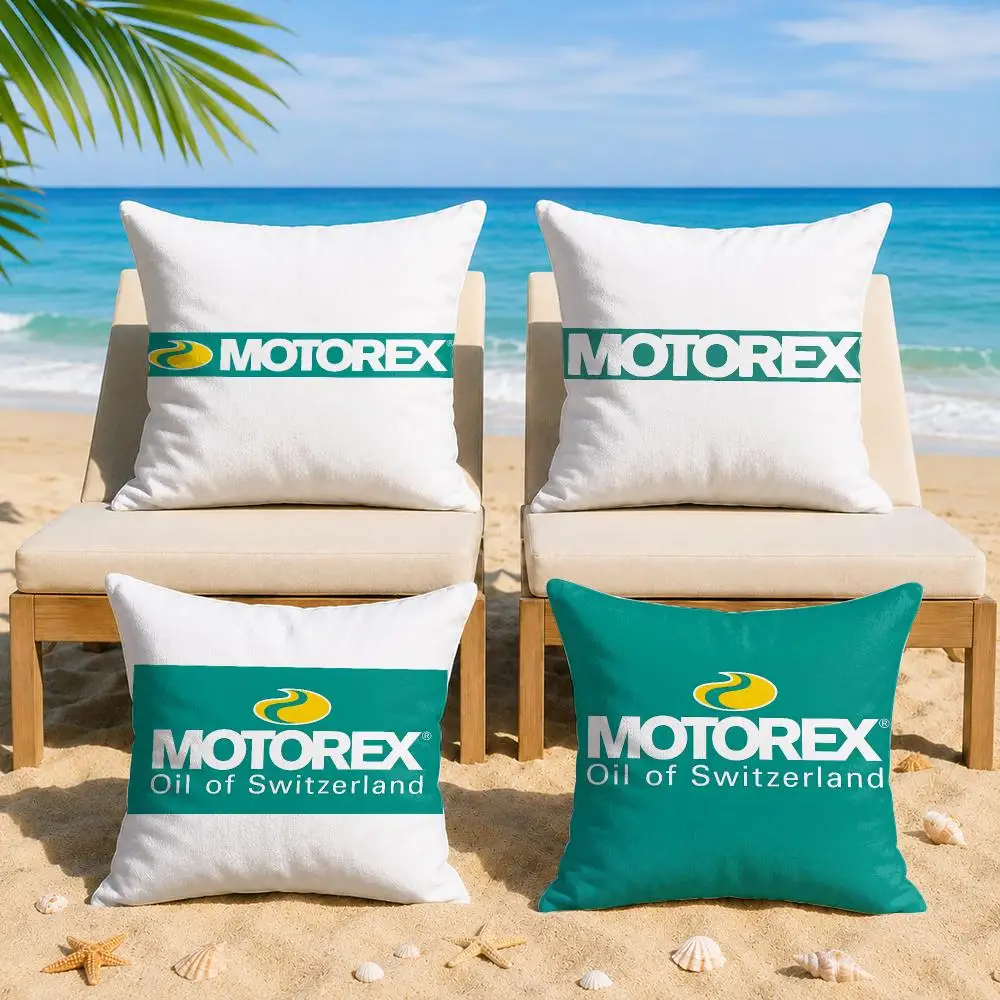 M-motorexs Oil Cushion Cover Soft Short Plush Double-Sided Printing Home Decor Machine Washable Pillow Case Gift