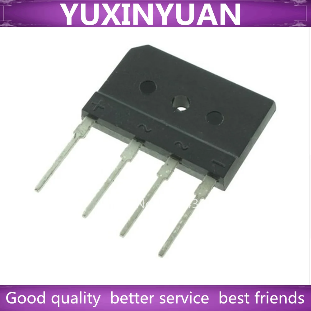 1PCS KBU1010 D10XB60 GBJ35M TA2020-020-32 RS407 Inline Zip Integrated Yuxinyuan In Shock  Good New & Original ！！