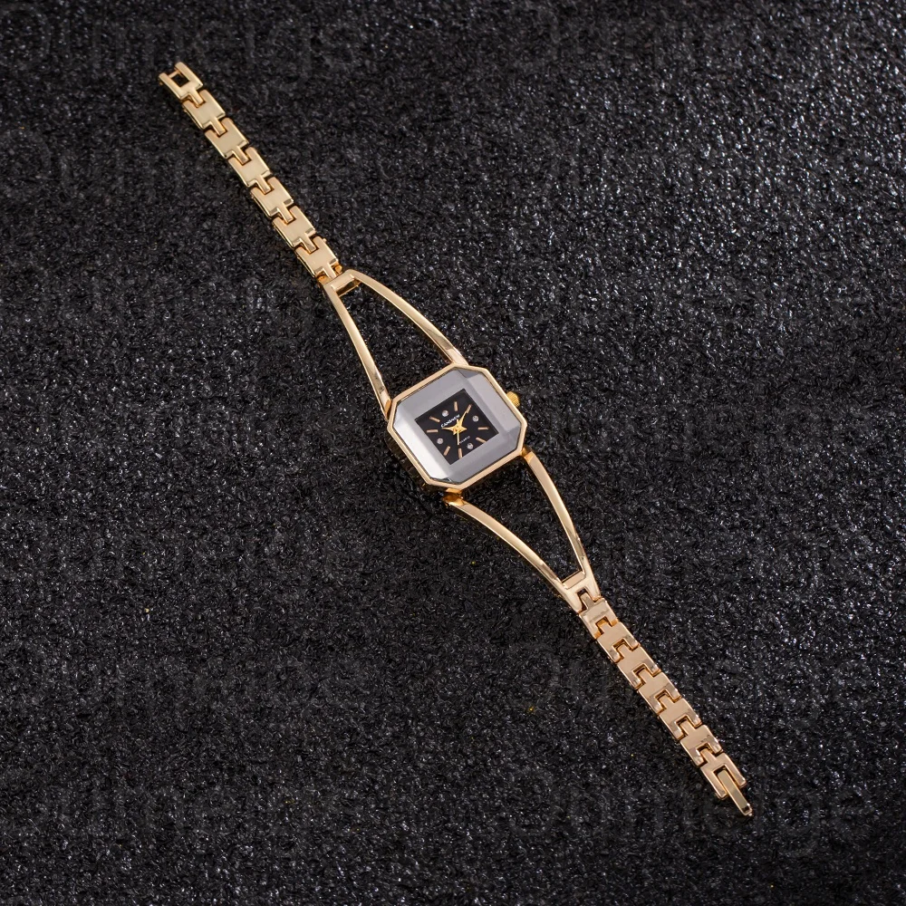 Orologio da donna stile semplice Orologio da polso analogico al quarzo cavo di lusso delle migliori marche Orologio da donna elegante moda Orologio regalo reloj Mujer