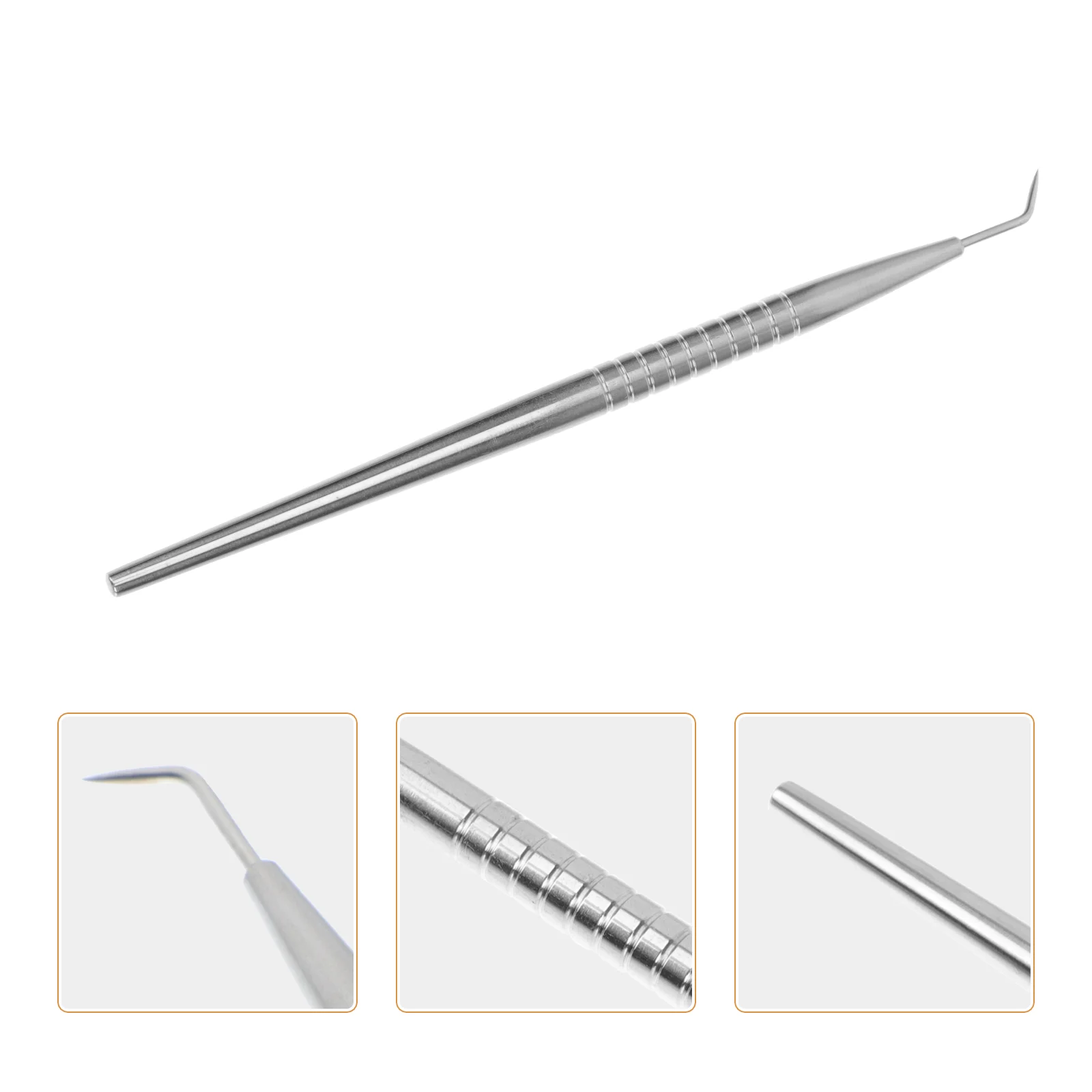 Wimpernbürste Bügelwerkzeug Dauerwelle Assistent Splitter Dauerwelle Wimpern Necken Nadel Silber