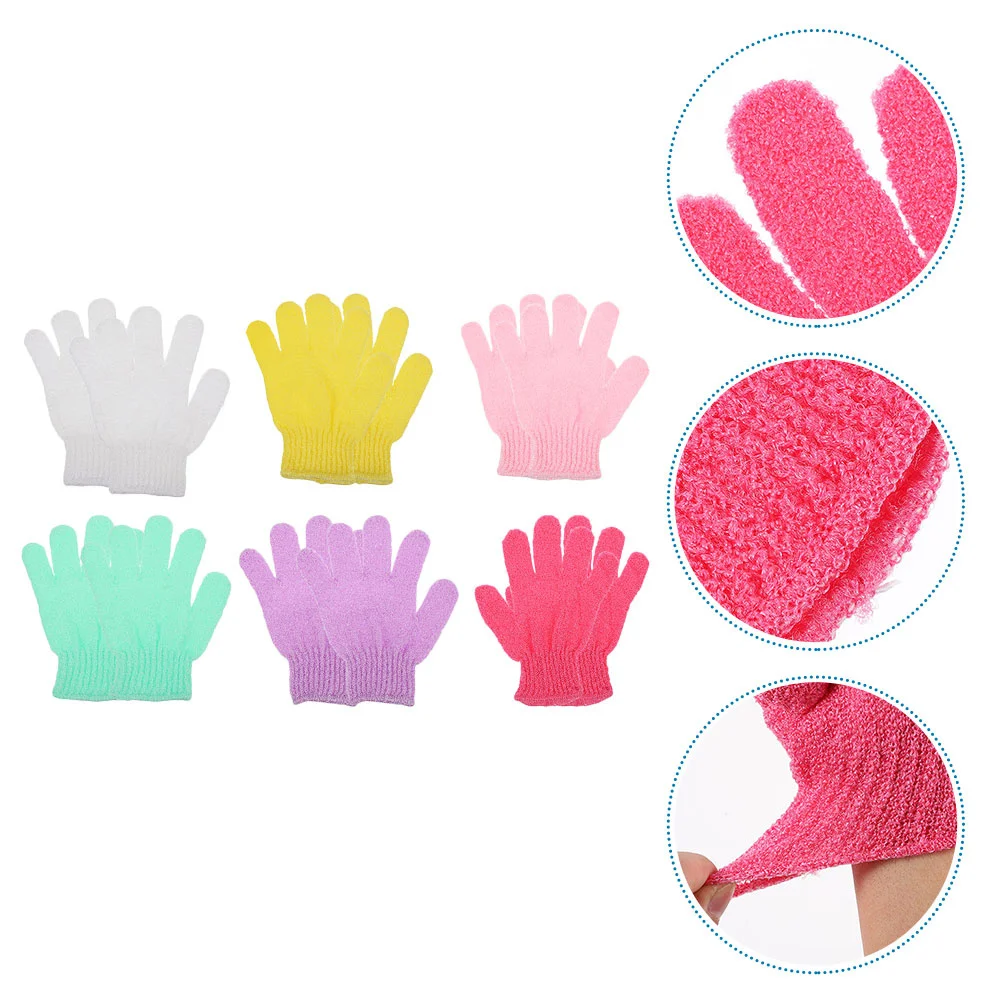 

10 шт., перчатки для чистки тела, мягкие отшелушивающие варежки, безопасные принадлежности для купания и душа, перчатки для ванны, перчатки для душа, банные полотенца