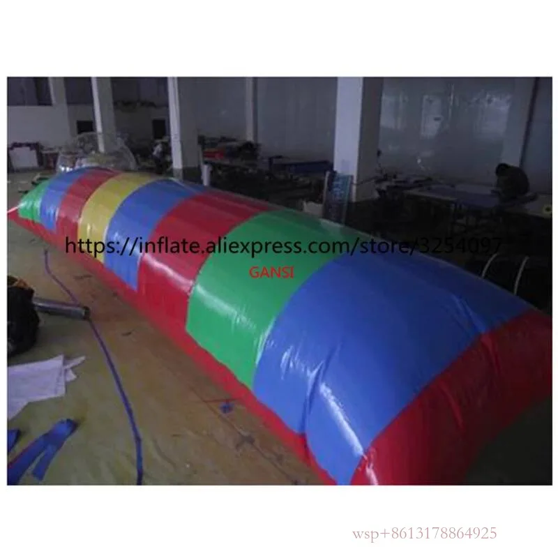 

Надувная водная катапульта-батут 9x3 м для летних игр на воде