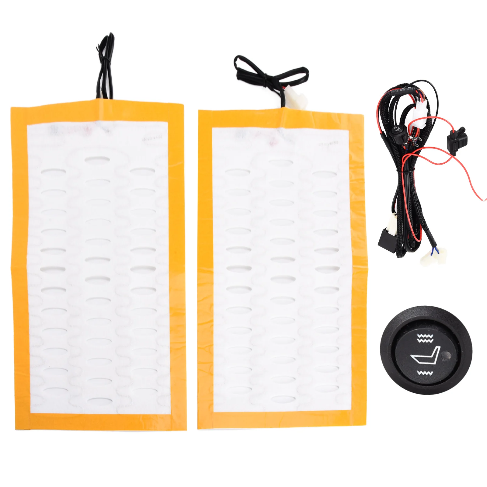 

Seat Heating Comfortable Alloy Winter Seat Warmer DC12V Overheating for ATV for Cloth Cover