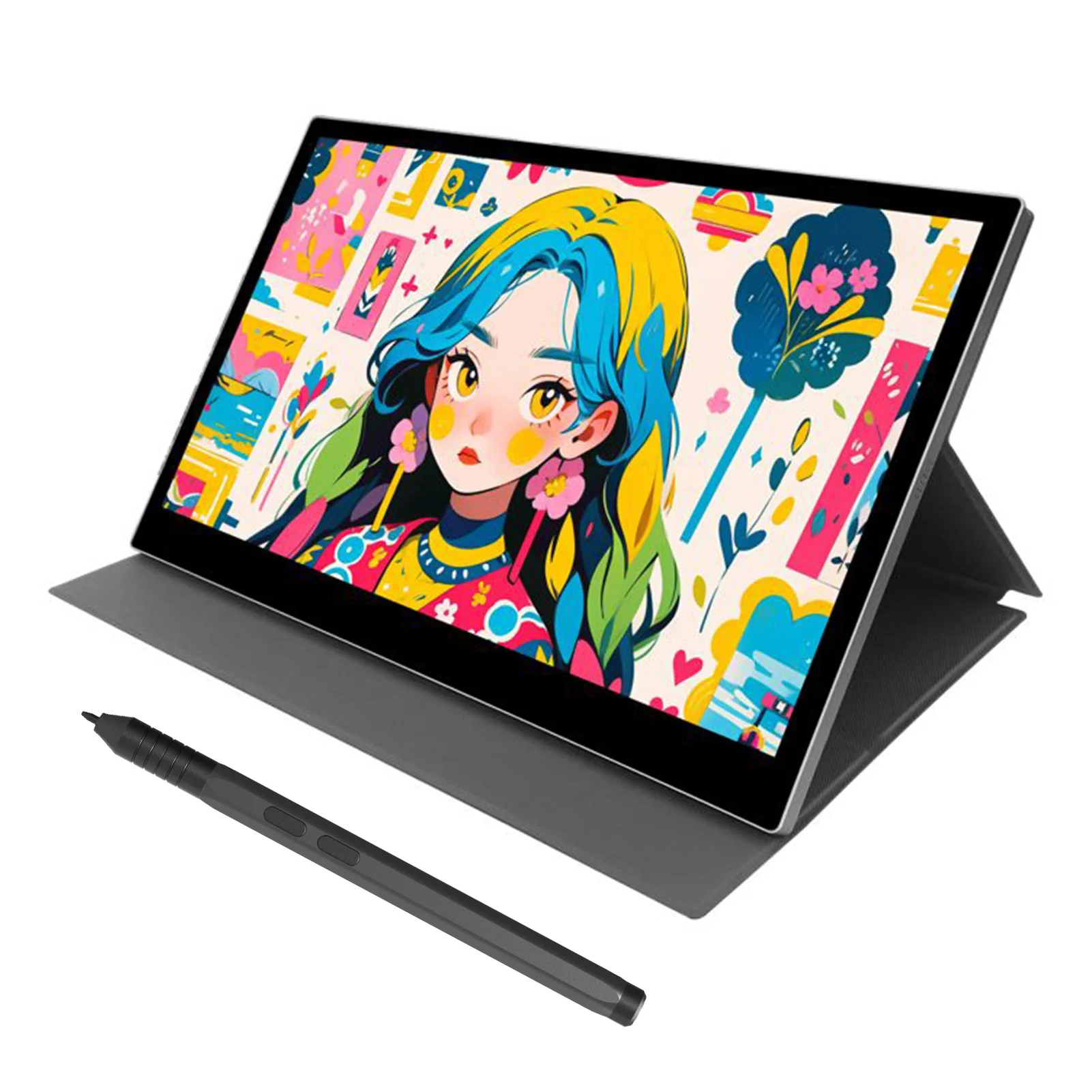 

Графический планшет-монитор P160 15,6 дюйма, 16384 уровней давления, полностью ламинированный, 120% sRGB, 1920x1080 для дизайна