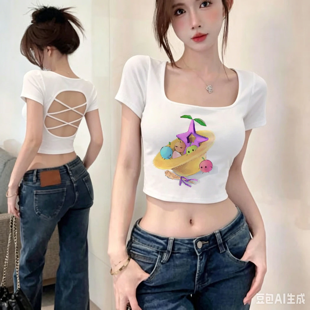 スターデューバレー クロップドトップ ショウジョ クリアラン - Vintage Fashion For Sale のレビューと価格