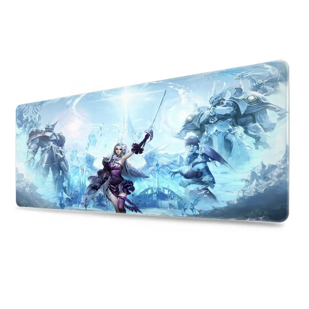 Mouse Pad Game_AION Large non-slip desk pad mouse pad PU high-end quality light luxury desk pad