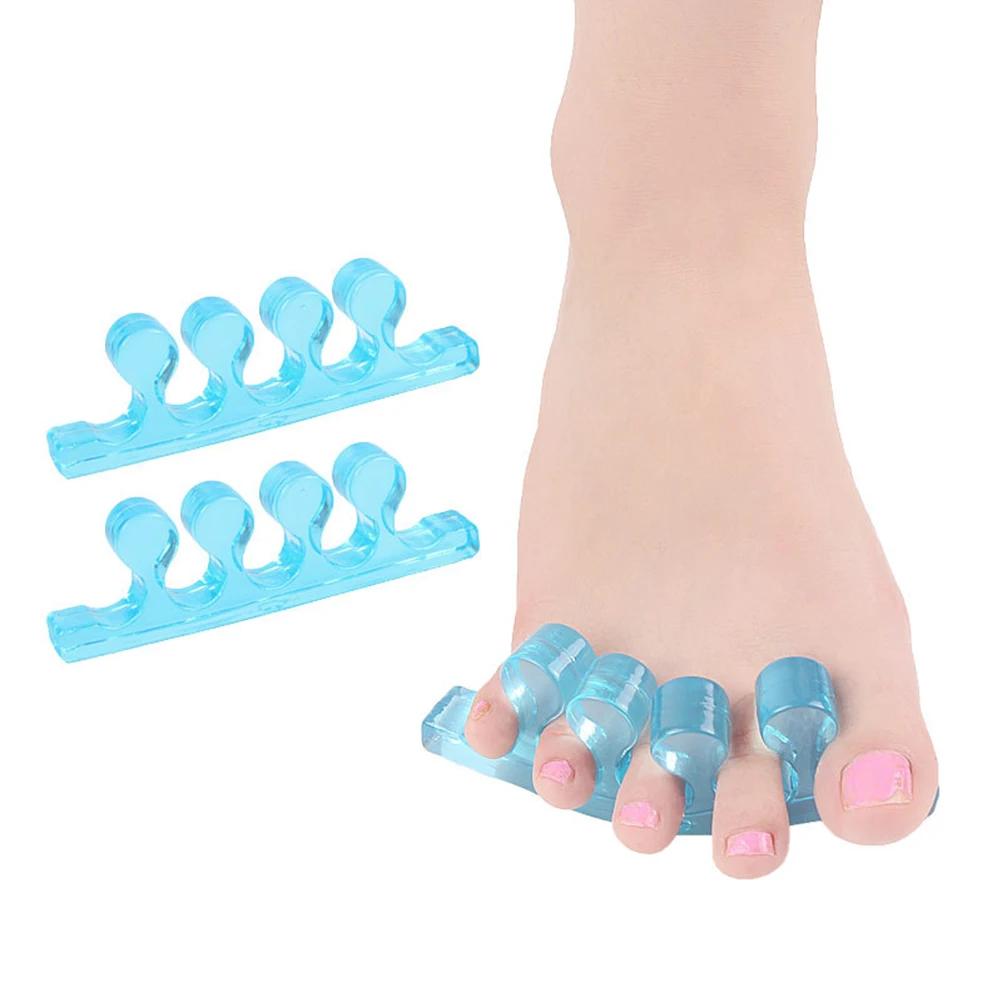 

Toe Separator Corrector for Bunions Hammer Toes Gel Stretcher Reusable Washable Foot Care Tool Lightweight Design