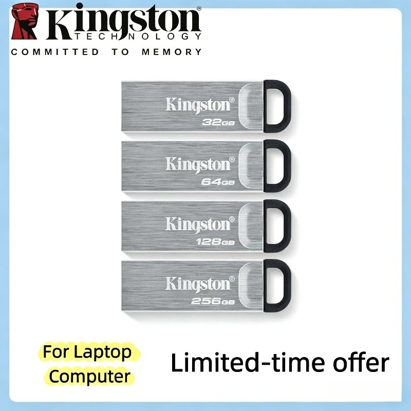 キングストン-データトラベラー-kyson-usbフラッシュドライブ-64gb-128gb-256gb-512gb-usb-32-フラッシュペンドライブ-dtkn-ペンドライブ-コンピューター用-純正品