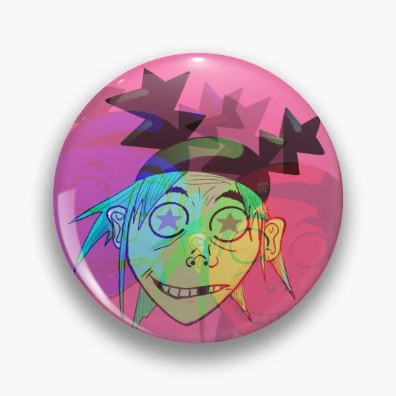 Gorillaz Pines  pins pin Gifts  Collar  custom broche pins shirt