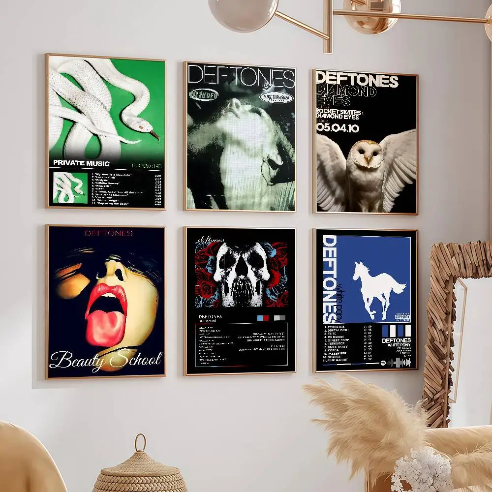 

Постеры рок-группы D-Deftones, украшения для общежития, настенные панно для спальни и гостиной, сувениры